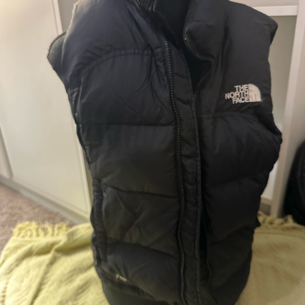 The North Face Black Puffer Vest